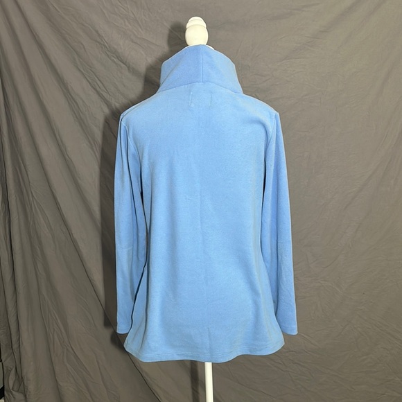 Dudley Stephens Light Blue Turtleneck Sweater - Picture 2 of 3